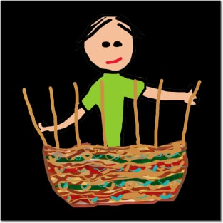 Basket Weaving Posters and Art